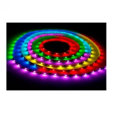 Лента светодиодная Ecola LED strip PRO 14.4W/m 12V IP65 10mm 60Led/m RGB на катушке 5м разноцветная /P5LM14ESB/