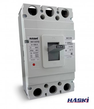 Автоматический выключатель ВА57-39 3P 250А HASKI