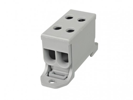 Клемма силовая вводная двойная КСВ 16-95 серая HLT