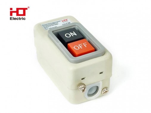 Выключатель кнопочный с блокировкой ВКБ-310 6А 3P IP40 HLT