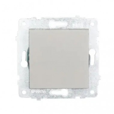 Выключатель (серебристый цвет) М + К