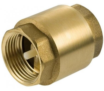 Клапан обратный муфтовый 20 пластиковый шток