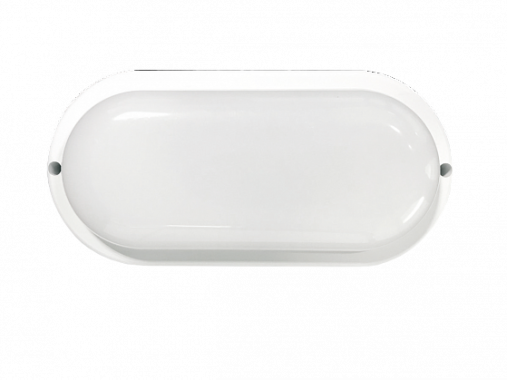 Светильник сд герм СПП 12Вт 230В 6500К 960Лм ОВАЛ IP65 Фарлайт