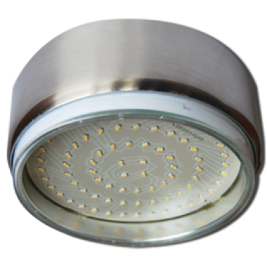 Светильник накладной Ecola GX70 G16 сатин-хром (satin-chrome) 42x120 /FS70FFECB/