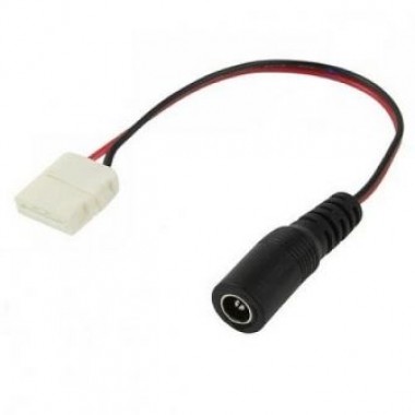 Коннектор Ecola LED strip connector переходник с разъема штырькового (мама) на зажимной 2-х конт 10mm 1шт  /SC21UMESB/