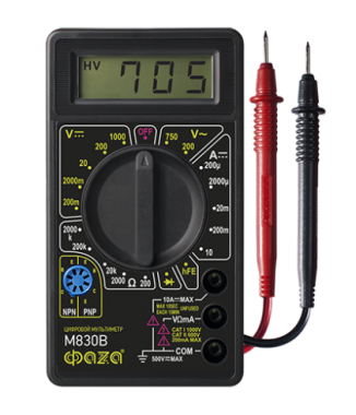 Мультиметр ФАZА цифровой M830B