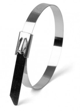 Хомут AISI 316 из нержавеющей стали, 4.6x150 (уп./10 шт.) HLT