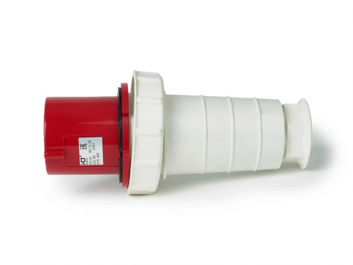 Вилка 034 3Р+РЕ 63А 380В IP54 HLT