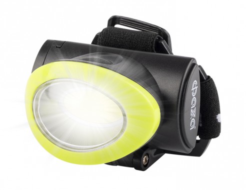 Фонарь налобный ФАZА H5-L3W-gn 3Вт COB, 3xAAA, зел.