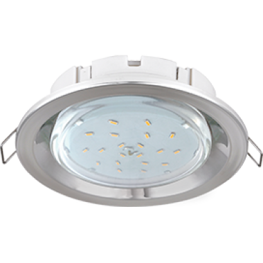 Cветильник встраиваемый Ecola GX53 FT3225 глубокий легкий серебро 27x109 /FS5305ECB/