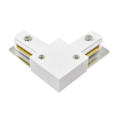 Коннектор шинопровода угловой AC-1W-TL белый серии TOP-LINE IN HOME