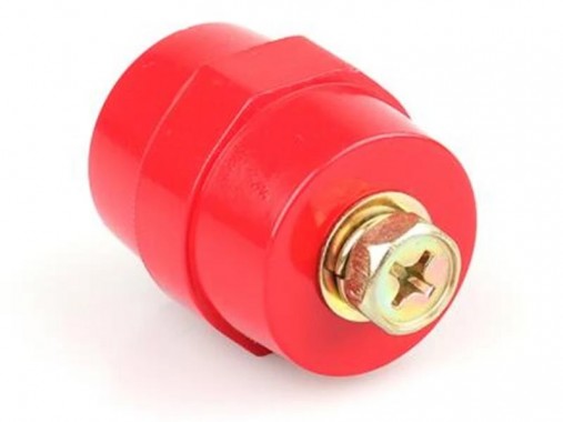 Изолятор SM30 силовой Н30*D27xМ6мм с болтом HLT