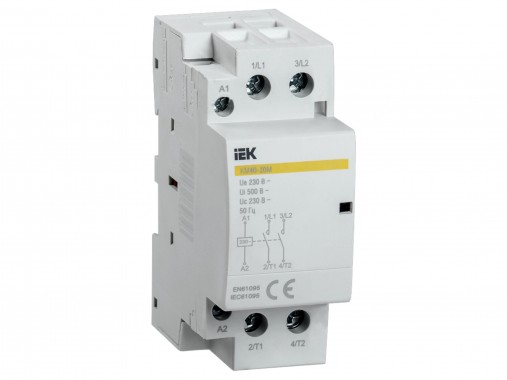 Контактор модульный КМ40-20М AC IEK