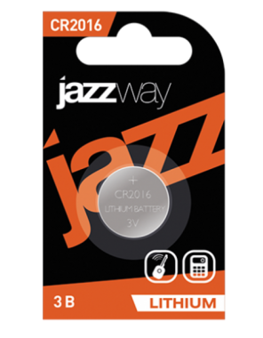 Литиевые таблеточные элементы питания CR2016 BL-1 JAZZway