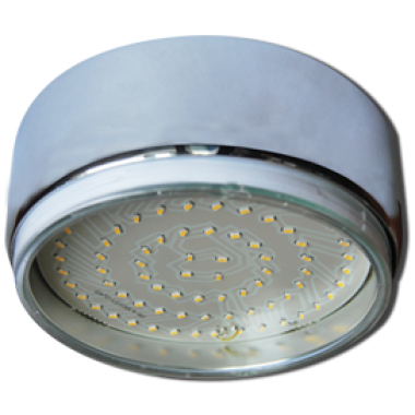 Светильник накладной Ecola GX70 G16 хром (chrome) 42x120 /FC70FFECB/