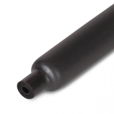Трубка термоусадочная клеевая ТТК(3:1)-3/1 черн (КВТ)