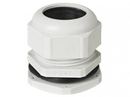 Сальники PG 42  диаметр проводника 33-40мм IP68-белый HLT