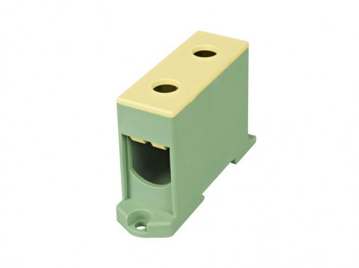 Клемма силовая вводная КСВ 16-50 желтая-зеленая HLT