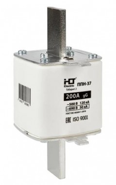 Плавкая вставка предохранителя ППН-37, габарит 2, 400/200А HLT