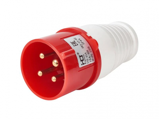 Вилка 014 3Р+РЕ 16А 380В IP44 HLT