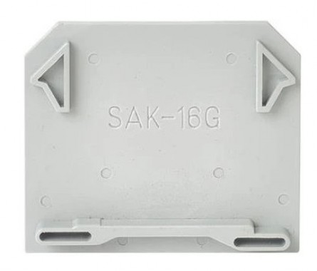 Заглушка для ЗНИ-35мм² (JXB125A) серый (уп./50 шт) HLT