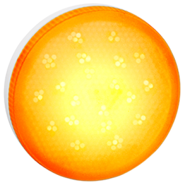 Лампа светодиодная Ecola GX53 LED color 8,0W Tablet 220V матовое стекло (композит) Yellow желтый 28x74 /T5TY80ELC/