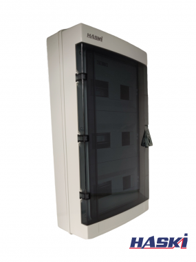 Бокс навесной пластиковый ЩРН-П 36 модулей IP65 HASKI