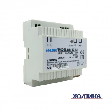 Блок питания DR-30W-12V  HASKI