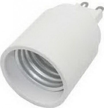 Переходник Ecola base с цоколя G9 на E27 белый /A9T17WEAY/