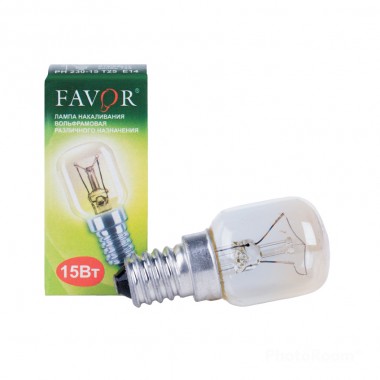 Лампа накаливания РН 230-15 Т25 Е14 Favor
