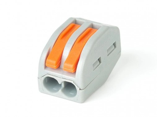 Соединительная клемма СК-412 (0.1-2.5 (4.0)мм²) (5шт./уп.) HLT