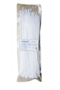 Хомут  3.5×250мм нейлон (уп.100 шт.) HASKI