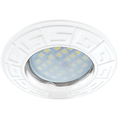 Светильник встраиваемый Ecola MR16 DL110A GU5.3 литой Антик белый 24x86 /FW1602EFF/