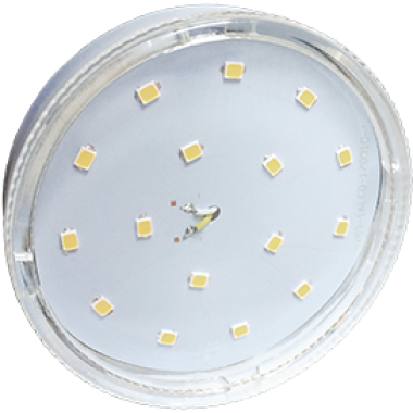 Лампа светодиодная Ecola GX53 LED 8,5W Tablet 220V 4200K прозрачная 27x75 /T5SV85ELC/