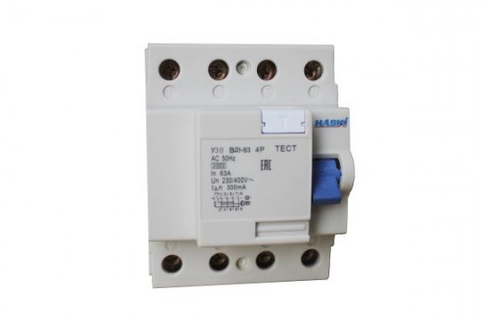 УЗО ВД1-63 4Р  63А 300мА HASKI