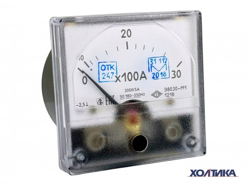 Амперметр Э 8030 М1 3000/5А