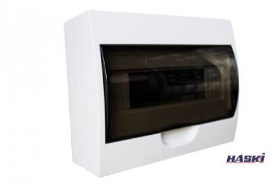 Бокс навесной пластиковый ЩРН-П 12 модулей IP30 HASKI