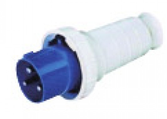 Вилка  033 2P+PE  63А  220В  IP67 HASKI