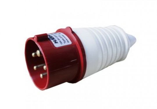 Вилка  015 3P+PE+N 16А 380В IP44 HASKI