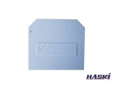 Заглушка для ЗНИ- 4мм2 серый HASKI