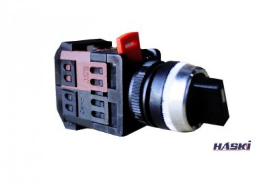 Переключатель АС-22 на 2 фикcироанных пололожения I-0 1з+1р HASKI
