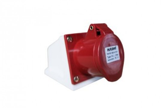 Розетка  114 стацион. 3P+PE  16А  380В IP44 HASKI