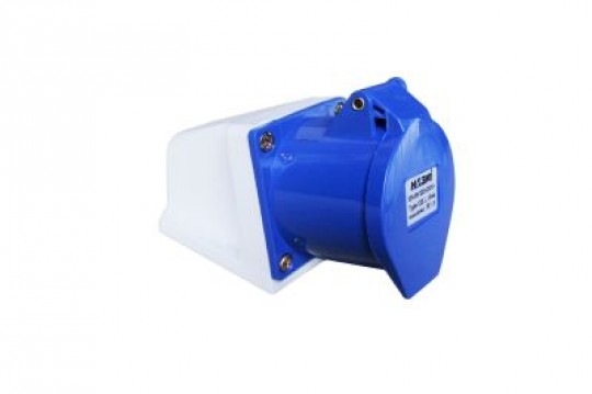 Розетка  123 стацион. 2P+PE  32А  220В IP44 HASKI