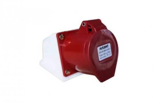 Розетка  124 стацион. 3P+PE  32А  380В IP44 HASKI