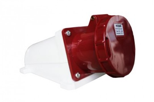 Розетка 135 стационарная 3P+PE+N 63А 380В IP67 HASKI