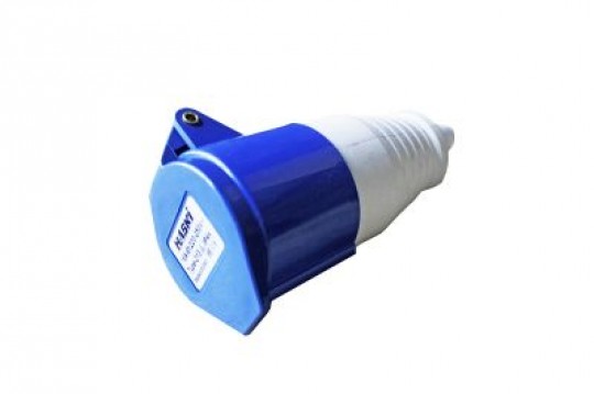 Розетка  213 переносная  2P+РE  16А  220В IP44 HASKI
