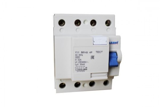 УЗО ВД1-63 4Р  32А  30мА HASKI