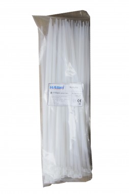 Хомут  4×300мм нейлон (уп.100 шт.) HASKI