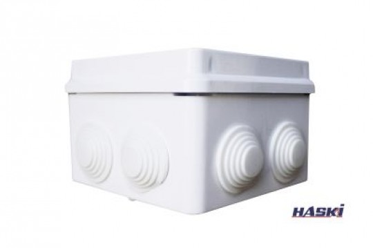 Коробка распределительная КР 100*100*70 мм HASKI