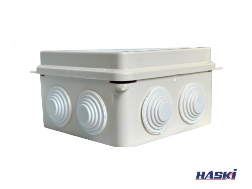 Коробка распределительная КР 100*100*70 мм HASKI